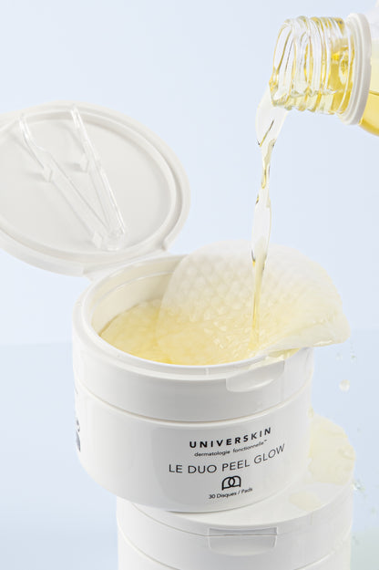 Universkin The Duo Peel Glow