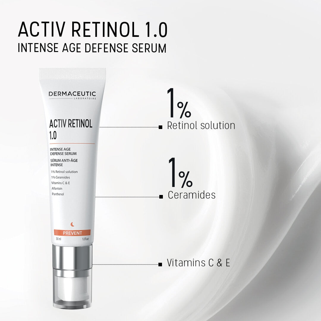 Dermaceutic Activ Retinol 1.0% Intense Serum - 30ml