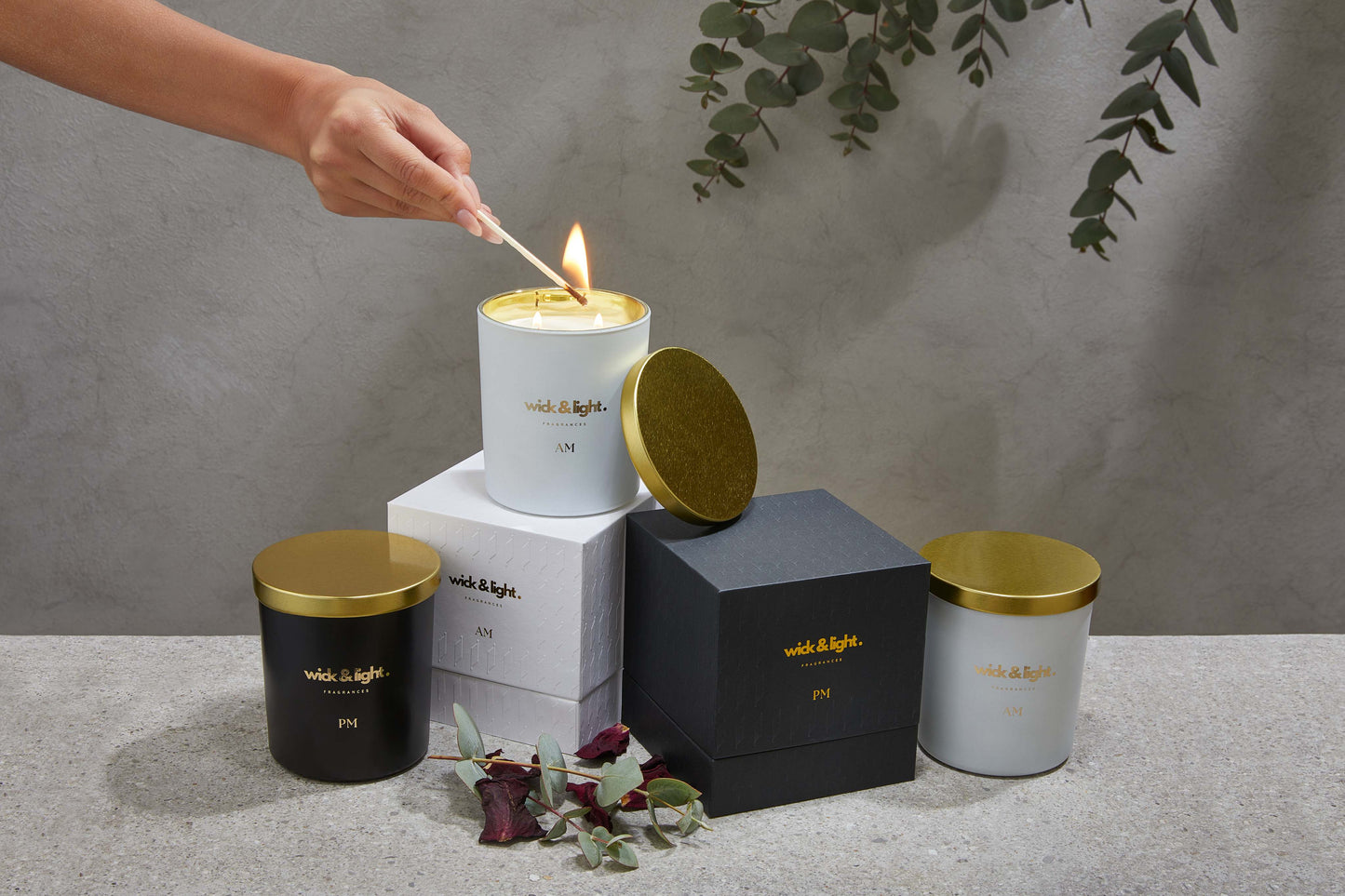 Wick & Light Twilight Fusion Scented Candle Set