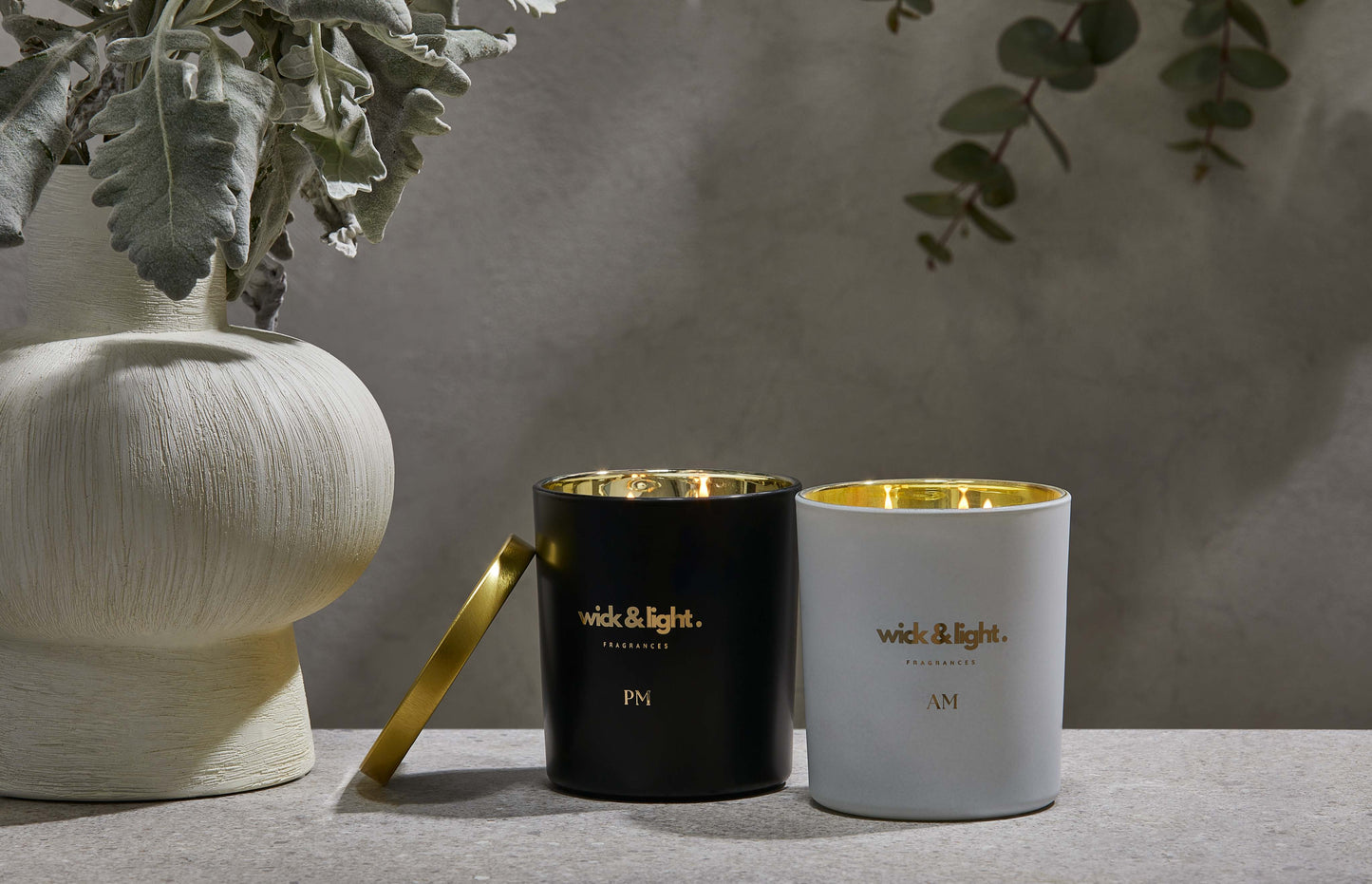 Wick & Light Twilight Fusion Scented Candle Set